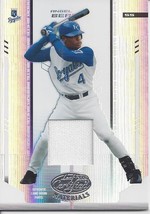 2004 Leaf Certified Materials Mirror Fabric White Angel Berroa 13 Royals 021/200 - £1.59 GBP