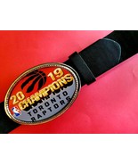 TORONTO RAPTORS 2019 Commemorative NBA Championship  Buckle &amp; Black Belt - $24.70