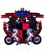 BONDED BY STEEL EMBROIDER PATCH sew or iron on P405 bikers novelty patch... - $4.85 CAD
