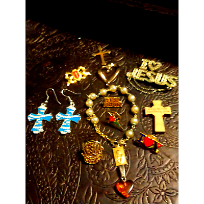 Religious Vintage Jewelry Lot - $20.79