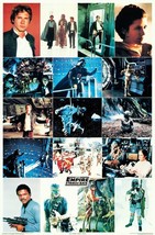 STAR WARS 23 x 35 &quot;The Empire Strikes Back&quot; 1980 Reproduction Collage Po... - £35.97 GBP