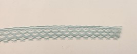 Aqua Ribbon - 3/8&quot; Wide Lace - for Lingerie or Crafts - 10 Yards - £7.84 GBP