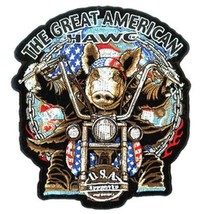AMERICAN HAWG PATCH EMBROIDERED PATCH PA2950 new iron on patches BIKER EPIC - $6.60