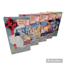FHE Set Of 5 Christmas Childrens Classics VHS Shows Movies Frosty Rudolph VTG - £27.68 GBP