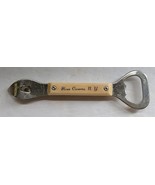 Vintage Howe Caverns NY Souvenir Colonial Bottle Cap Opener Stainless St... - €9,45 EUR