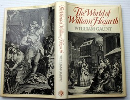 Vntg Wm. Gaunt 1978 Hcdj The World Of William Hogarth 17th C London Satire Arts - £16.79 GBP