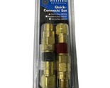 NEW Western Enterprises Quick Connects Set Torch To Hose QDB10 - £45.95 GBP