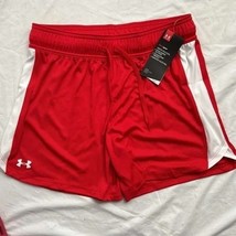 Under Armour Women&#39;s Matchup Shorts, (Size: L) Red - $27.15