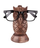Wooden Handmade Owl Shape Specs Holder, Standard, Brown HOME DECOR  FREE... - £19.37 GBP
