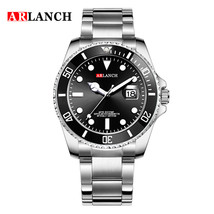 Waterproof Calendar Lux Business Men&#39;s Watch Stainless Steel Watch For Men Golde - £30.26 GBP