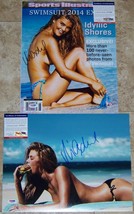 Flash Sale! Lot Of 2 Nina Agdal Si Swimsuit Model Signed 11x14 Photos Psa Coa! - £102.08 GBP