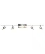 EnviroLite 4 Rotating Track Lighting Heads Kit LED Brushed Nickel with R... - $2,155.43 MXN