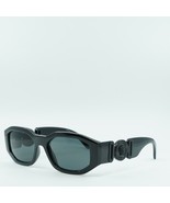 VERSACE VE4361 536087 Black/Dark Grey 53-18-140 Sunglasses New Authentic - $166.55