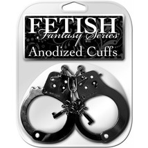 Fetish Fantasy Series Anodized Cuffs Black - £12.09 GBP