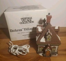 Department 56 Heritage Village Dickens&#39; Series Wm Wheat Cakes &amp; Puddings Working - £13.75 GBP