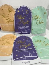 (6) Christmas Winter Face Mask Gift Set ￼ All Is Calm Silent Night Let I... - $8.09