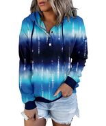 VIEACTIVEWEAR Blue Tie Dye Hoodie Lightweight Long Sleeve Pullover Size 3XL - $410.24 MXN VIEACTIVEWEAR Blue Tie Dye Hoodie Lightweight Long Sleeve Pullover Size 3XL - $410.24 MXN