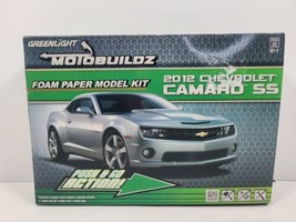 GreenLight Motobuildz 2012 Chevrolet Camaro SS Foam Paper Model Kit New - £15.48 GBP