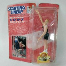 1997 NBA Chicago Bulls Luc Longley Starting Lineup Figure - New Unopened - £14.24 GBP
