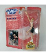 1997 NBA Chicago Bulls Luc Longley Starting Lineup Figure - New Unopened - £14.01 GBP