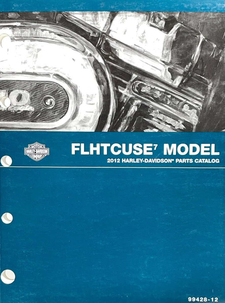2012 Harley Davidson FLHTCUSE7 Flhtcuse Modèles Parts Catalogue Manuel 9... - $23.98