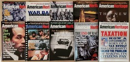 American Heritage Magazine Lot of 10 - May 1995 - Aug 1996 - £38.03 GBP