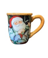 Santa Coffee Mug Artist Susan Winget Santas Workshop Large Big Handle 16 oz - $7.59