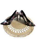 Christian Siriano Floral Pointed Toe Heels Pumps - $13.94 CAD