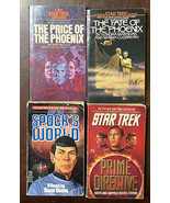 Star Trek TOS Paperback Book Lot: Price Fate Of Phoenix Prime Directive ... - £7.51 GBP