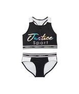 JUSTICE™ ~ Girls&#39; XS (5/6) ~ Longline Zip Bikini ~ 2 Piece Swimsuit ~ Bi... - $428.03 MXN