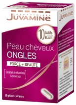 Juvamine skin hair nails 40 capsules - $55.00