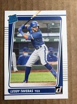 2021 Donruss Rated Rookie Leody Taveras RC Rangers - €1,11 EUR