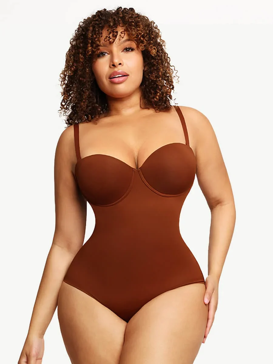 SleekEmbrace Cupped Shaper Bodysuit Brief - $59.99
