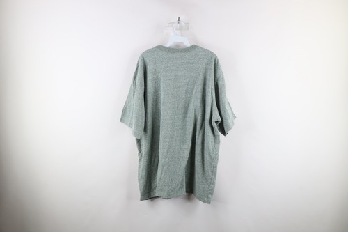 Vtg Carhartt Mens XL Faded Spell Out Heavyweight Pocket T-Shirt Heather Green Item image 7