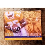 SIX SEASONS REMEMBERED NATL CHAMPIONSHIP Signed by Heyward Harris &amp; Gus ... - $29.70