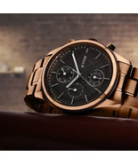 Titan Neo Splash Quartz Multifunction Black Dial Stainless Steel Strap W... - $190.17