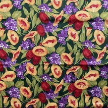 2 Yards VTG Fabric Floral Watercolor Inspirations SSI Pat Magaret - £11.32 GBP