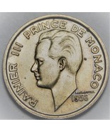 Monaco 100 Francs, 1956~RARE~500k Minted~Only Year Ever - £18.74 GBP