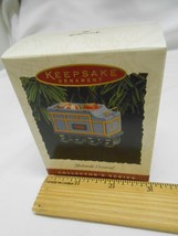 New Hallmark Keepsake 1995 Yuletide Central #2 Tender Car Christmas Ornament - £6.14 GBP