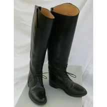 Royale Ladies Field Boots Black Size 7.5 US England Millers Equestrian E... - $185.00