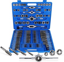 Abn Large Tap And Die Set Standard - 110 Piece Bolt And Pipe Sae Tap Sets For - £110.28 GBP