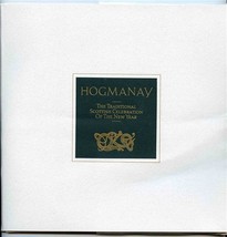 Hogmanay Folder Invitations Envelopes Information Dewar&#39;s Highlander Clan  - £38.75 GBP