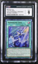 Marincess Dive: CGC 9 | LED9-EN035 | YuGiOh: Duels From The Deep - Ultra... - $10.95