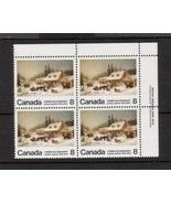 Canada  -  SC#610i  Imprint  UR Mint NH  -  8 cent Cornelius Krieghoff i... - $2.22