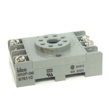 IDEC SR2P-06 RELAY SOCKET 10A, 300V, SR2P06 - $12.95