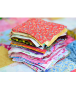 Charm Pack Cotton Squares Patchwork Quilting Fabric Bundle Scraps Lot - $11.29+
