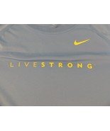 NIKE DRI-FIT ATHLETIC GYM RUNNING YOGA LIVESTRONG SHIRT WOMENS XS Extra ... - $12.47