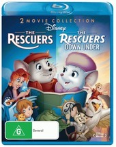 The Rescuers / The Rescuers Down Under Blu-ray | Region Free - £20.12 GBP