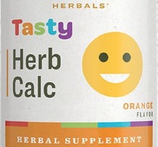 Tasty Herb Calcium - Herbal Nerve Tonic Formula With Ginger &amp; Organic Orange Usa - $21.97+