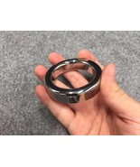 9mm Thickness Mirror Polished Stainless Steel Penis Ping Metal Cock Ring - $25.00